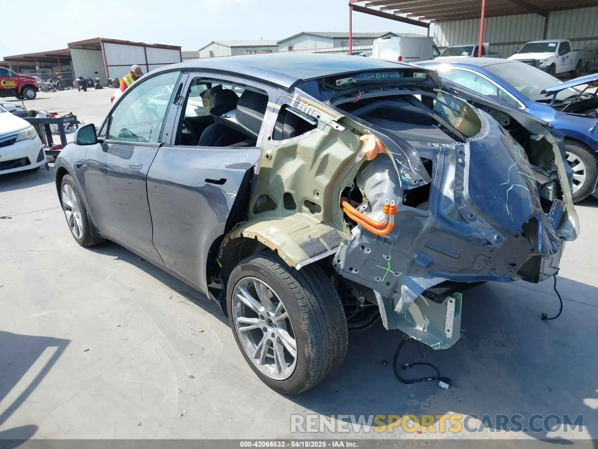3 Photograph of a damaged car 7SAYGDEE6PA073931 TESLA MODEL Y 2023