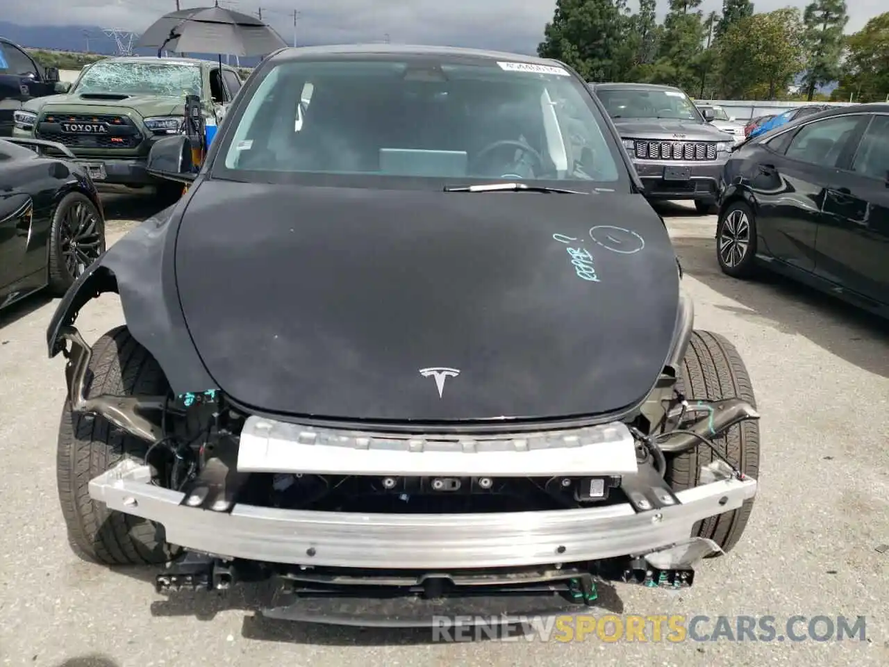 5 Photograph of a damaged car 7SAYGDEE6PA076909 TESLA MODEL Y 2023