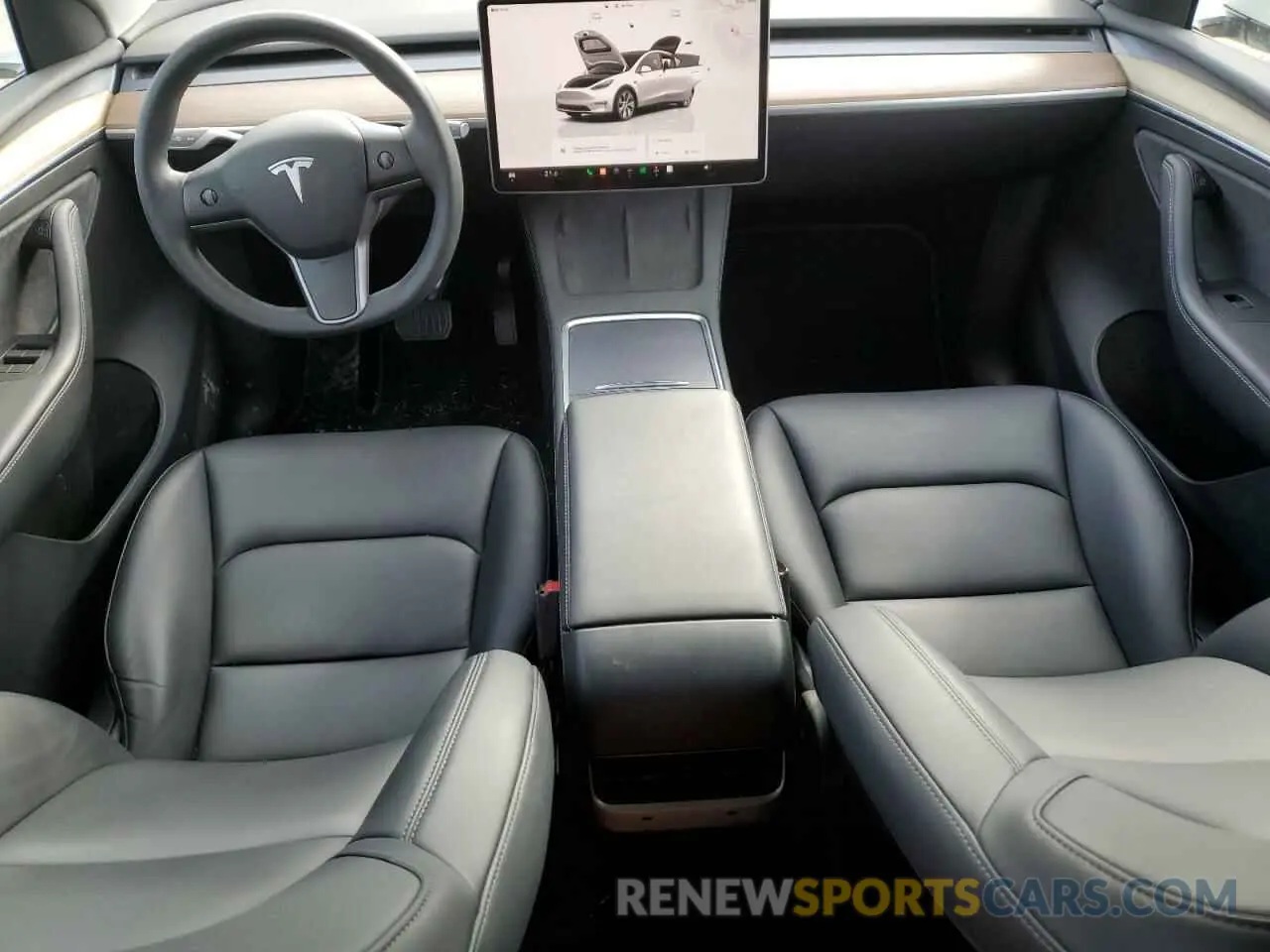 8 Photograph of a damaged car 7SAYGDEE6PA077249 TESLA MODEL Y 2023