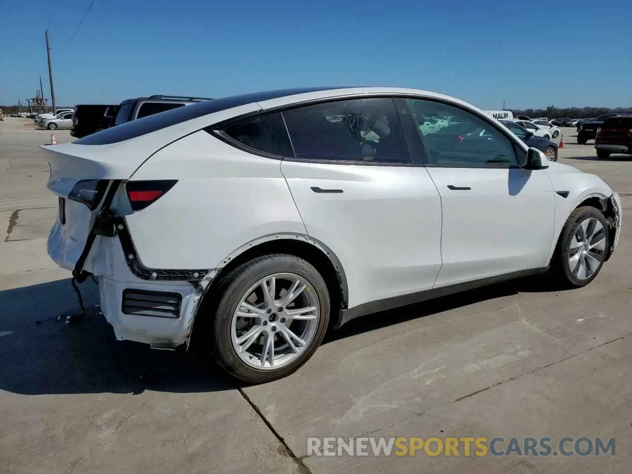 3 Photograph of a damaged car 7SAYGDEE6PA078787 TESLA MODEL Y 2023
