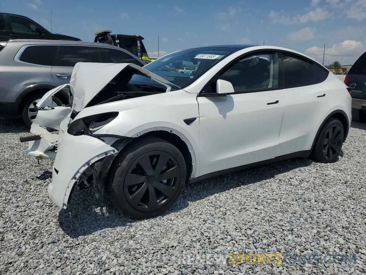 1 Photograph of a damaged car 7SAYGDEE6PA094794 TESLA MODEL Y 2023
