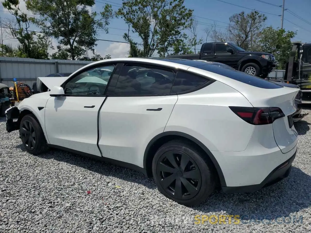 2 Photograph of a damaged car 7SAYGDEE6PA094794 TESLA MODEL Y 2023