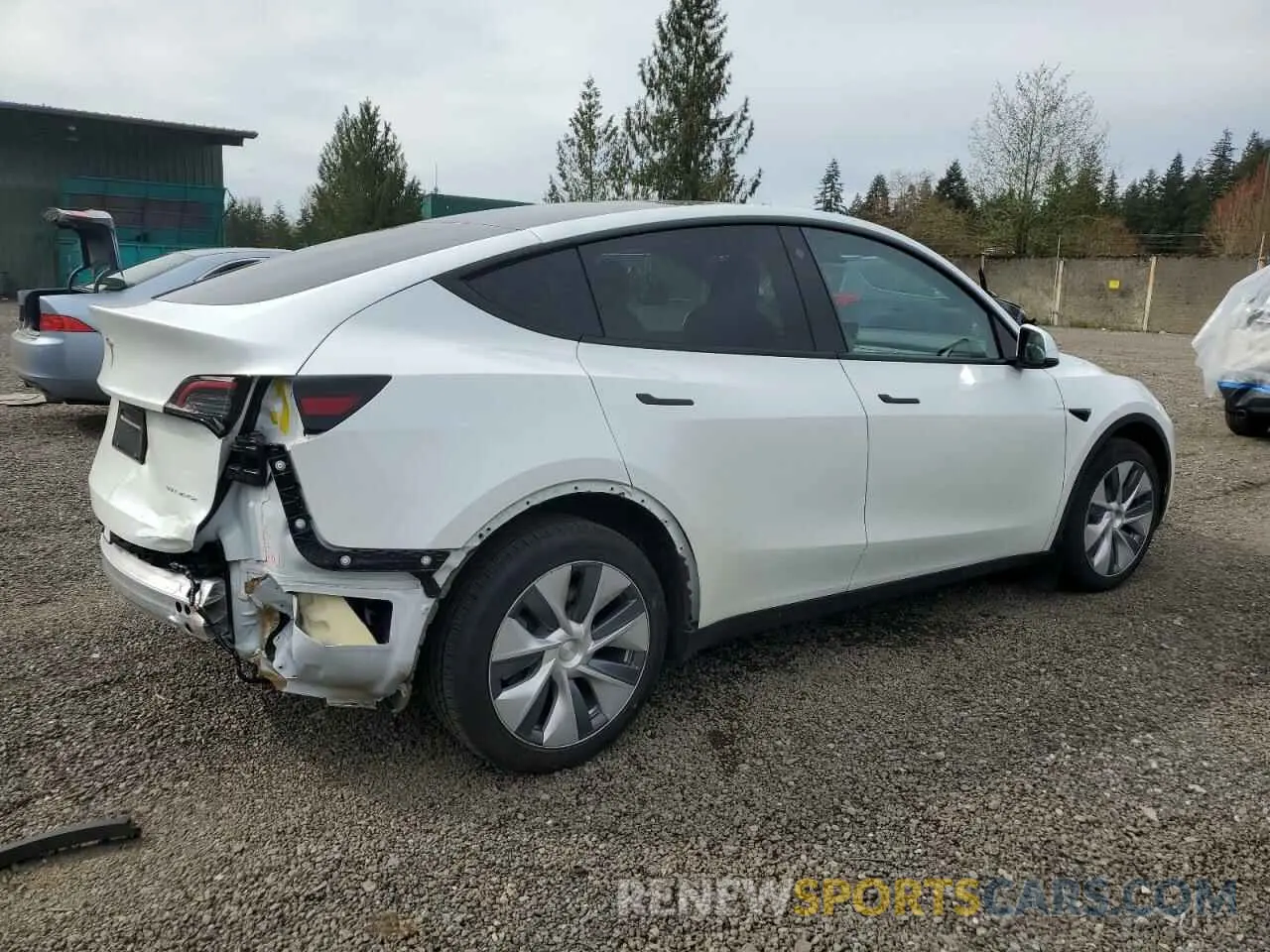 3 Photograph of a damaged car 7SAYGDEE6PA101291 TESLA MODEL Y 2023