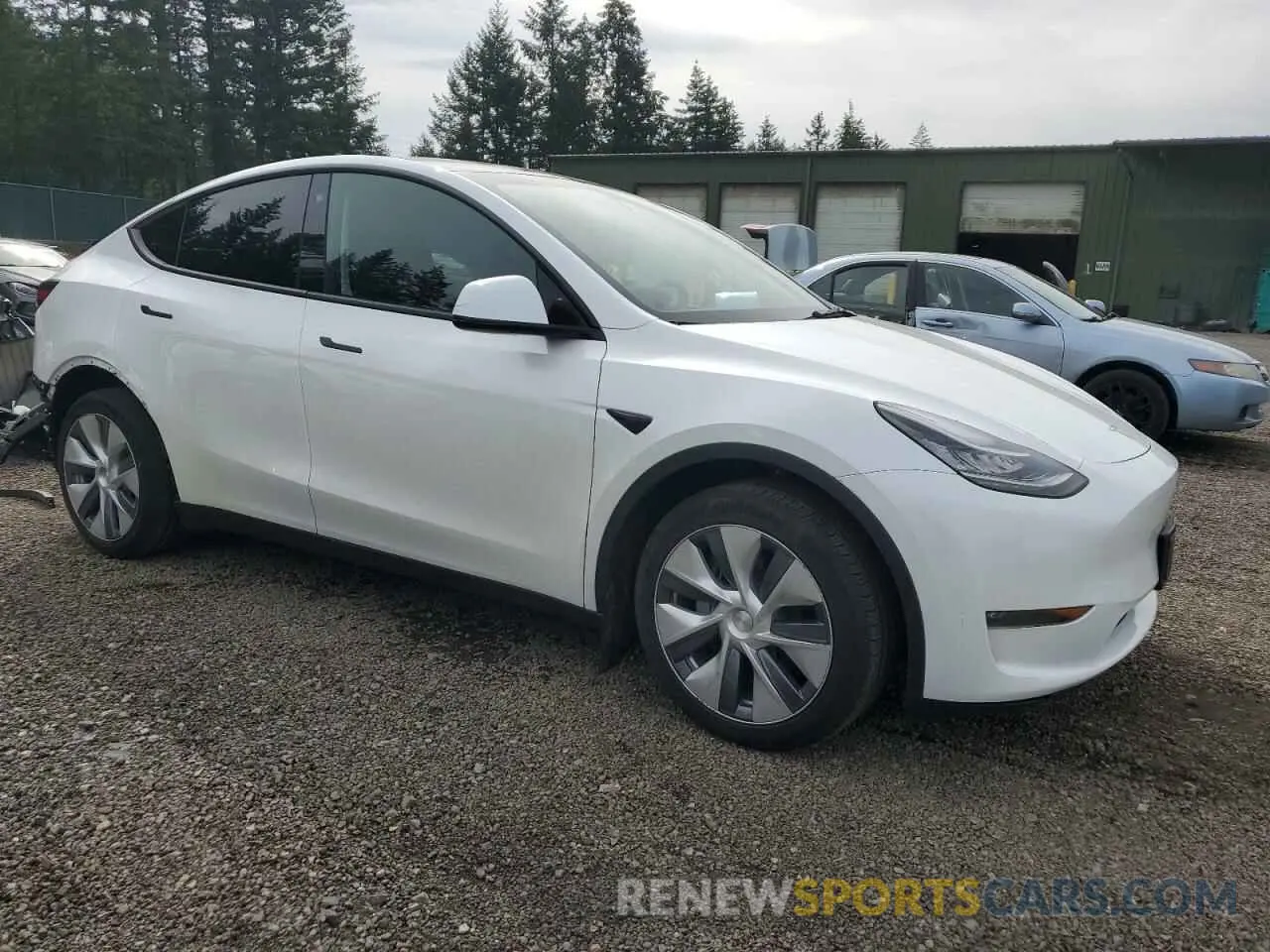 4 Photograph of a damaged car 7SAYGDEE6PA101291 TESLA MODEL Y 2023