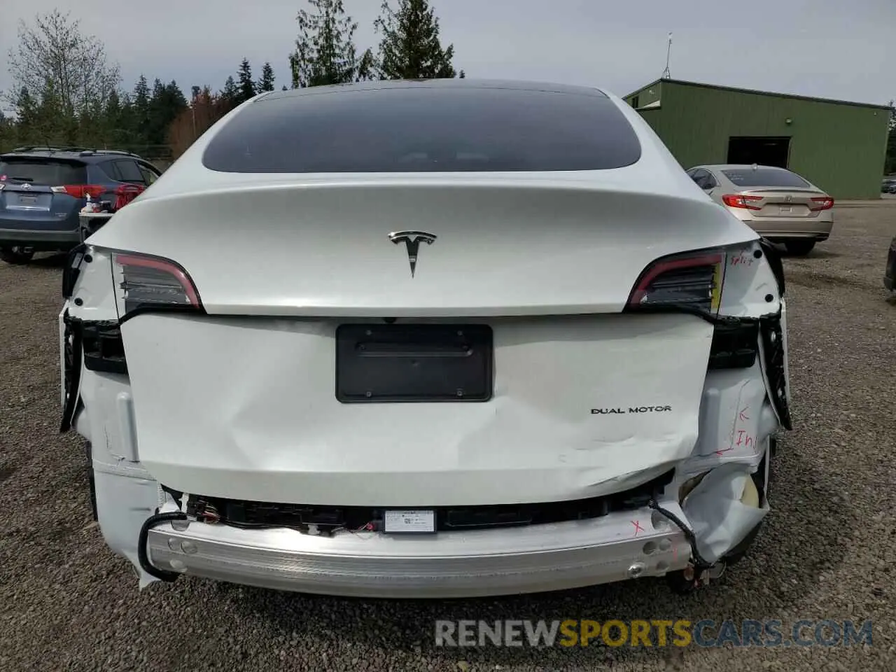 6 Photograph of a damaged car 7SAYGDEE6PA101291 TESLA MODEL Y 2023
