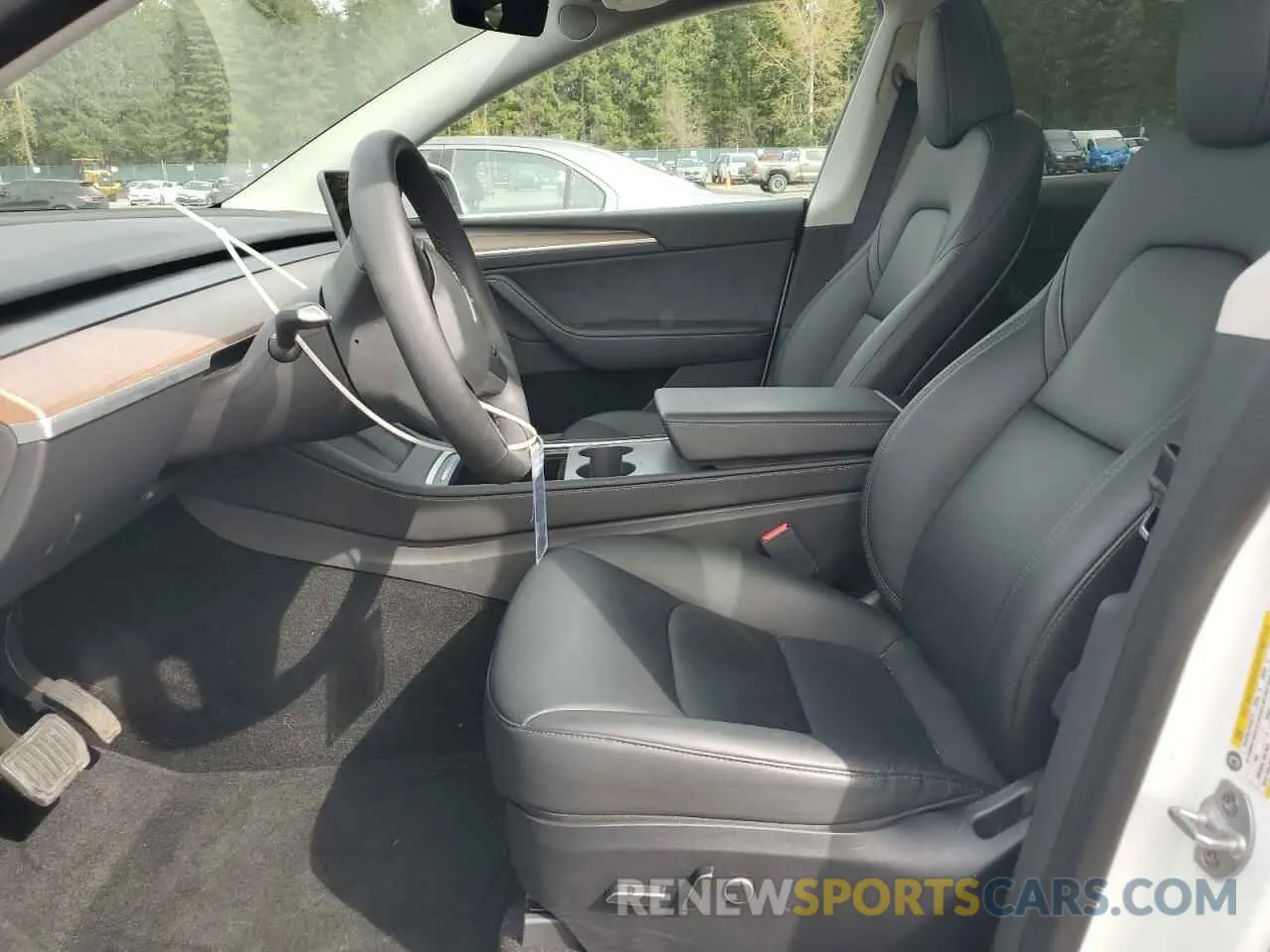 7 Photograph of a damaged car 7SAYGDEE6PA101291 TESLA MODEL Y 2023