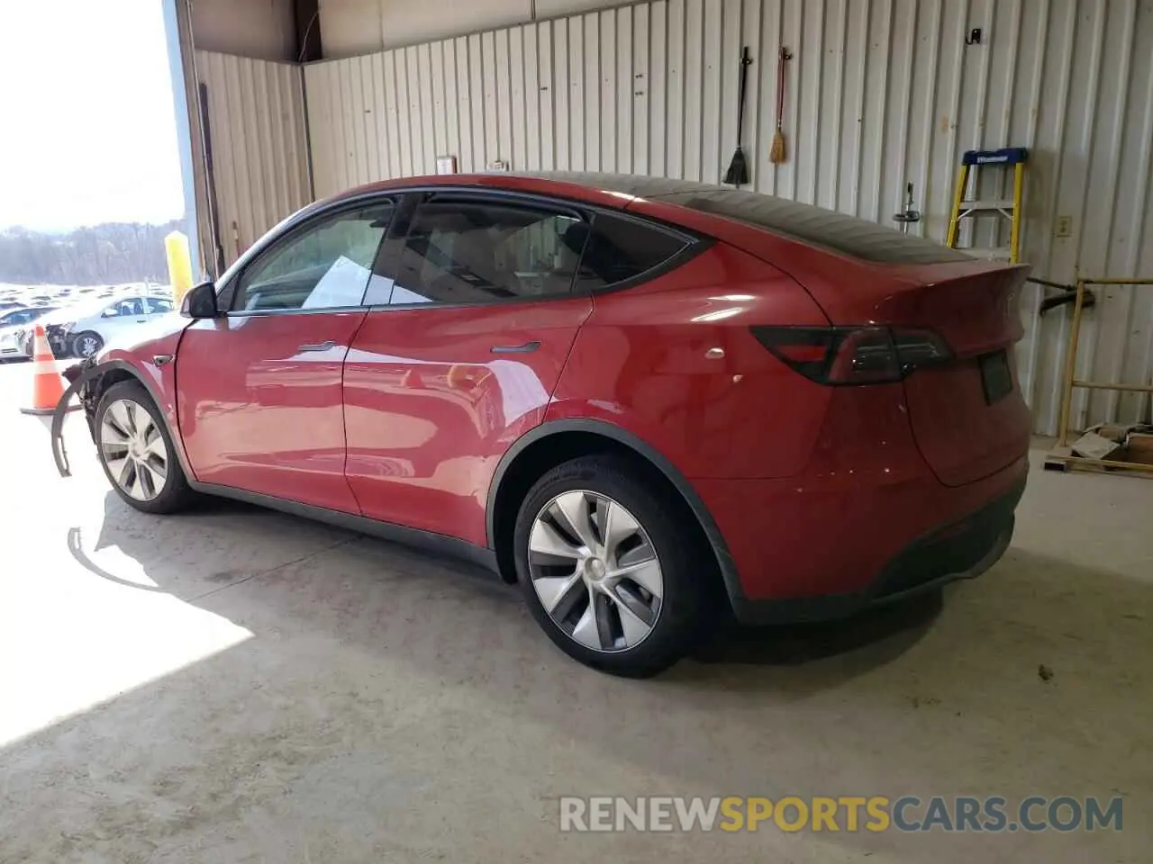 2 Photograph of a damaged car 7SAYGDEE6PA112243 TESLA MODEL Y 2023