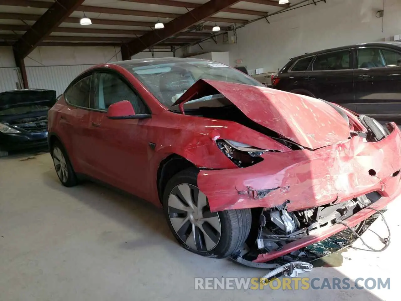 4 Photograph of a damaged car 7SAYGDEE6PA112243 TESLA MODEL Y 2023