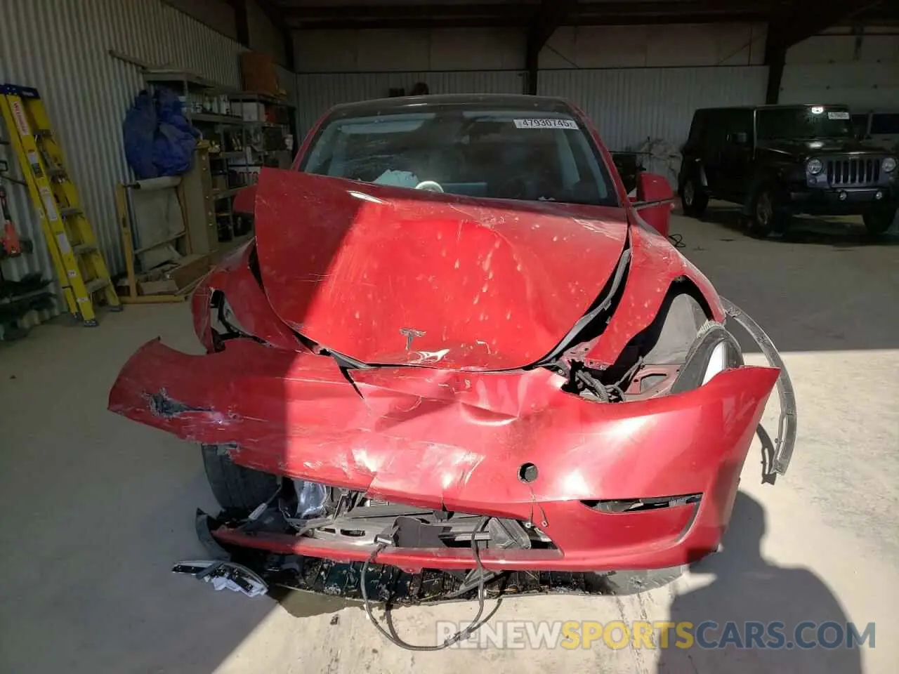 5 Photograph of a damaged car 7SAYGDEE6PA112243 TESLA MODEL Y 2023
