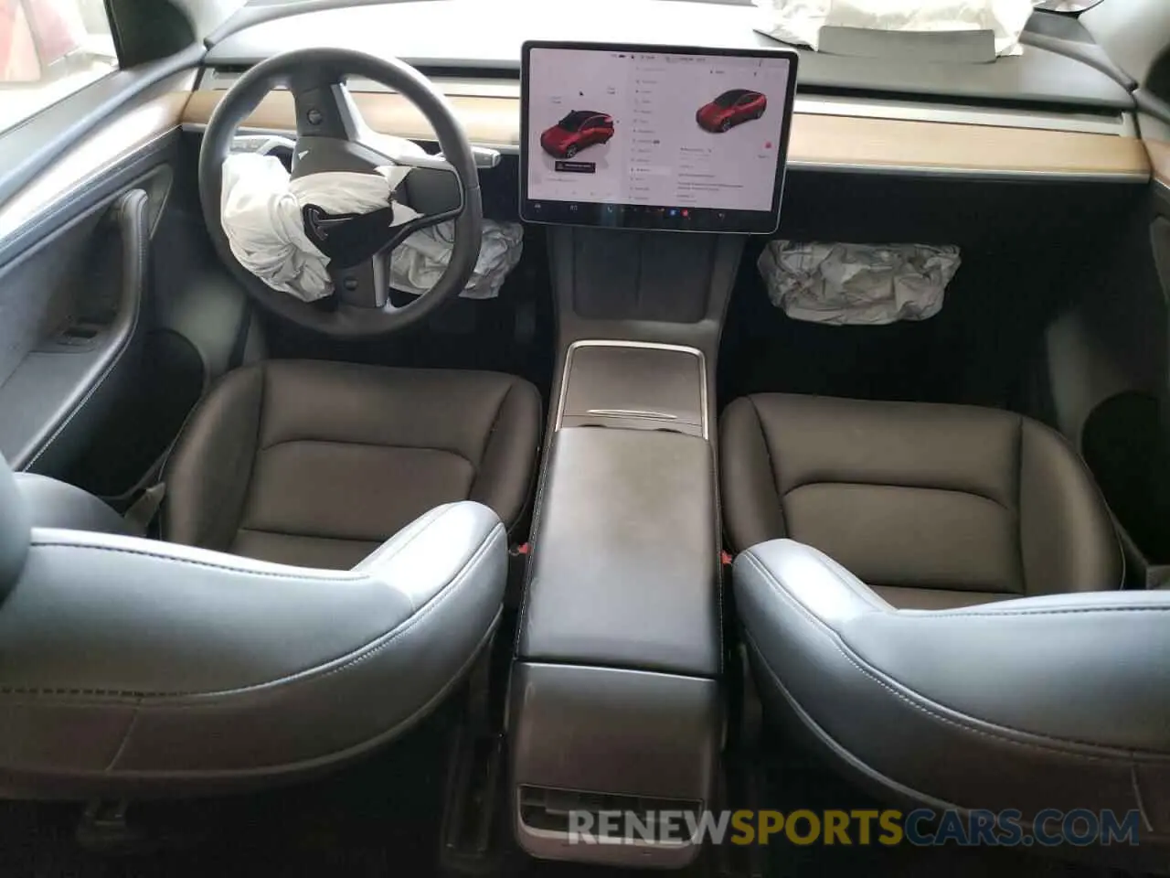 8 Photograph of a damaged car 7SAYGDEE6PA112243 TESLA MODEL Y 2023