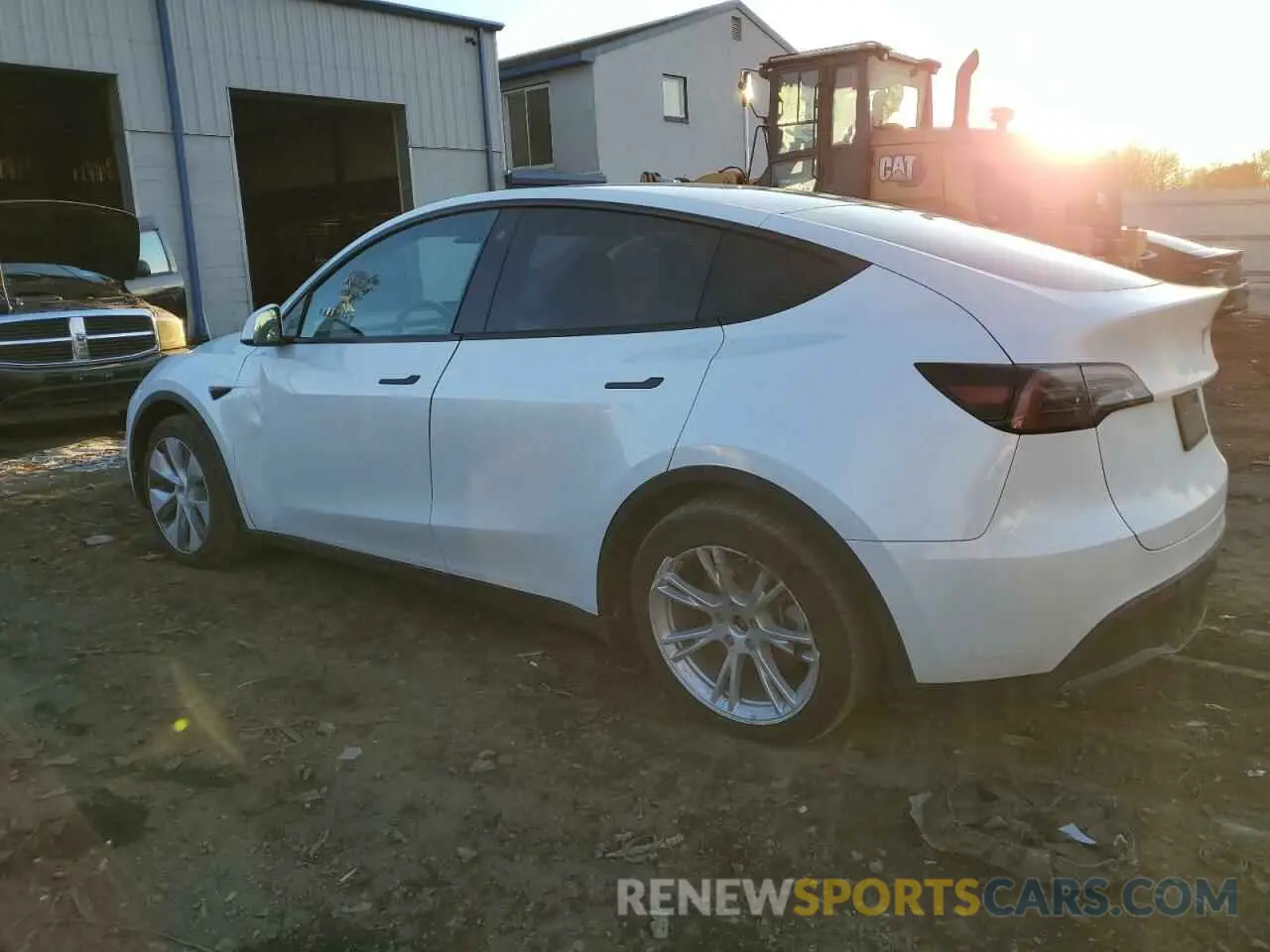 2 Photograph of a damaged car 7SAYGDEE6PA114803 TESLA MODEL Y 2023