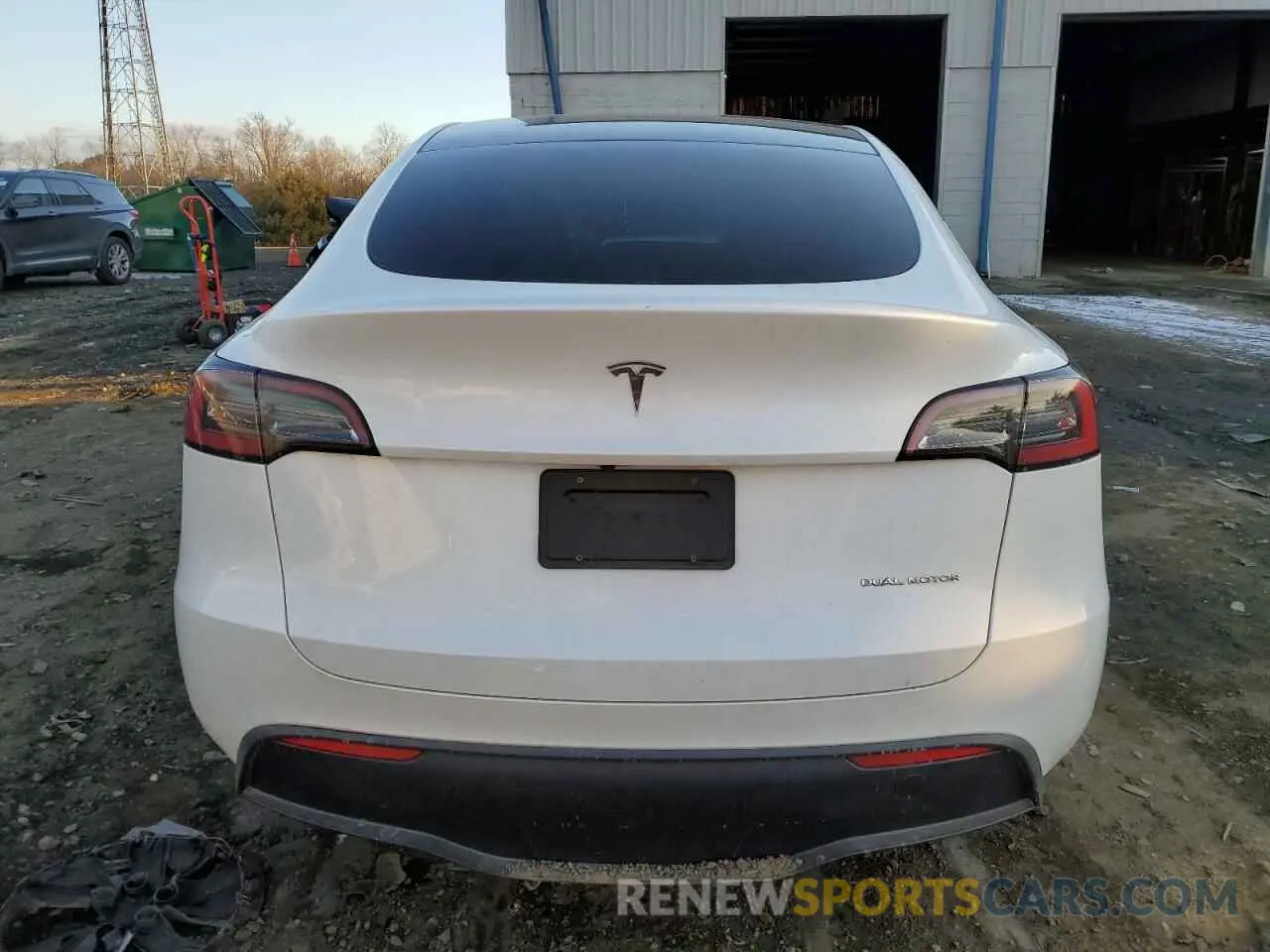 6 Photograph of a damaged car 7SAYGDEE6PA114803 TESLA MODEL Y 2023