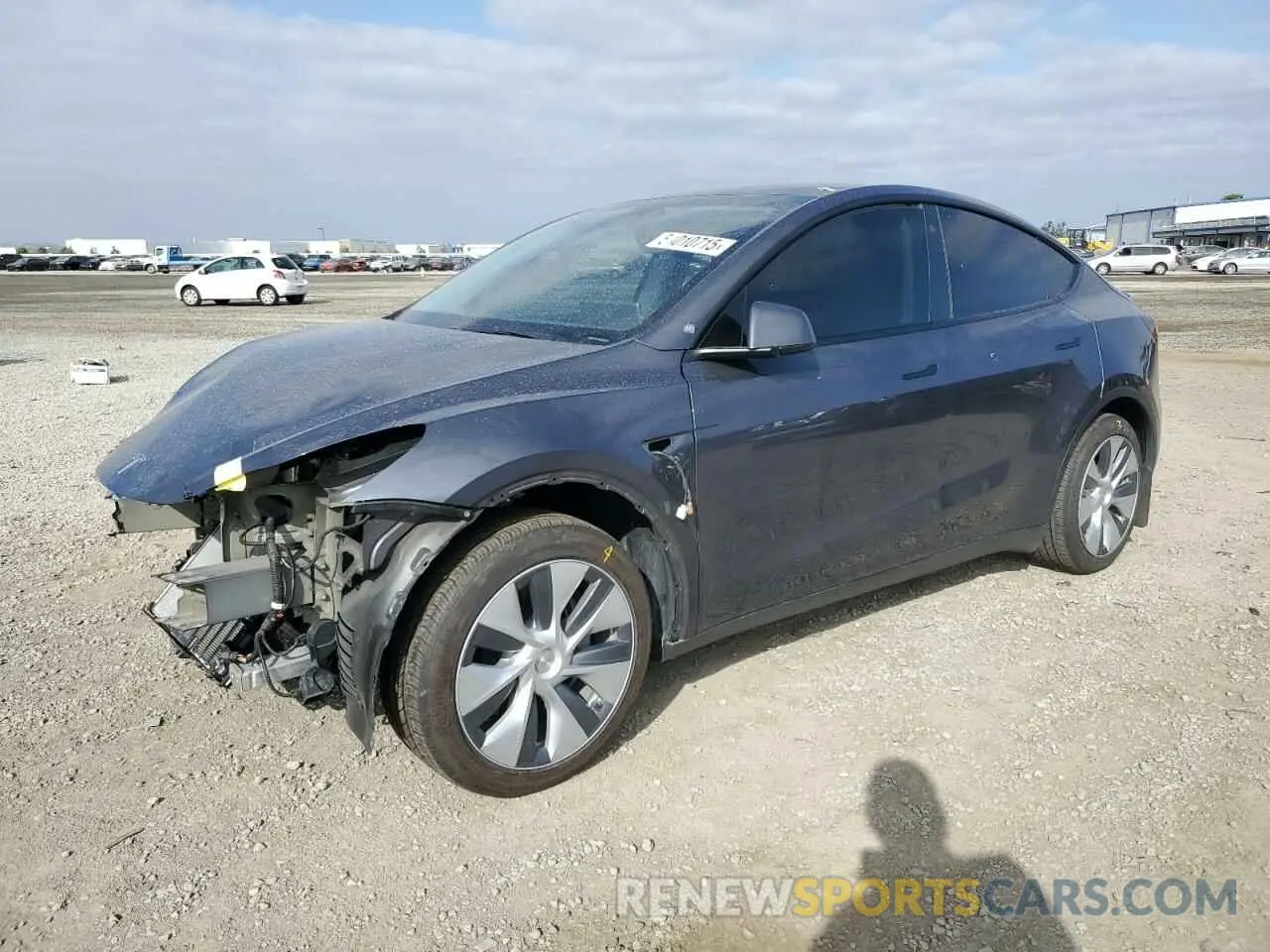 1 Photograph of a damaged car 7SAYGDEE6PA115885 TESLA MODEL Y 2023