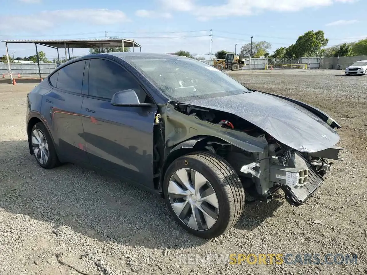 4 Photograph of a damaged car 7SAYGDEE6PA115885 TESLA MODEL Y 2023