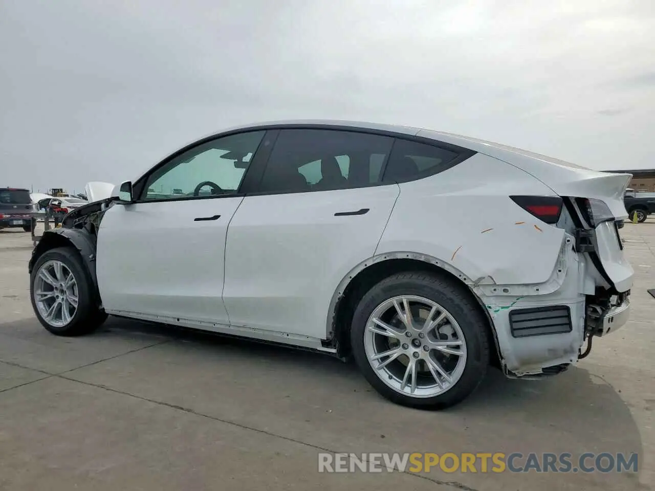 2 Photograph of a damaged car 7SAYGDEE6PA123551 TESLA MODEL Y 2023