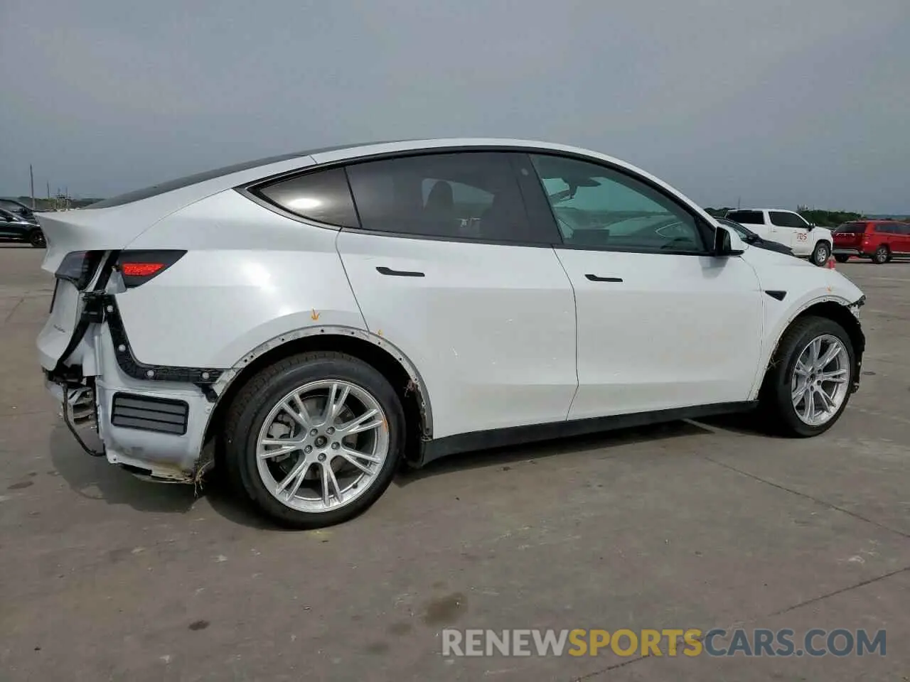 3 Photograph of a damaged car 7SAYGDEE6PA123551 TESLA MODEL Y 2023