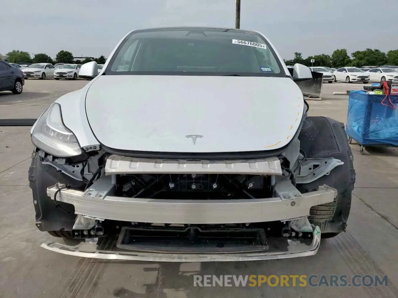 5 Photograph of a damaged car 7SAYGDEE6PA123551 TESLA MODEL Y 2023