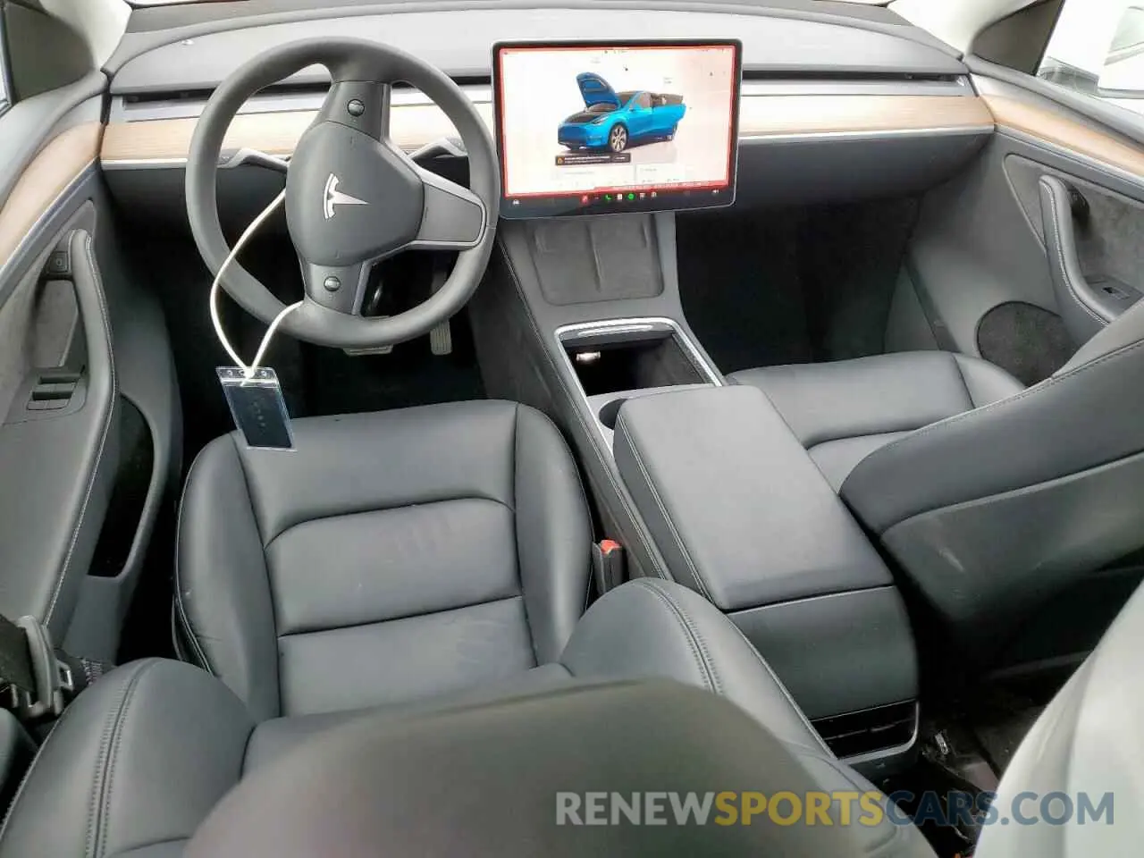 8 Photograph of a damaged car 7SAYGDEE6PA123551 TESLA MODEL Y 2023