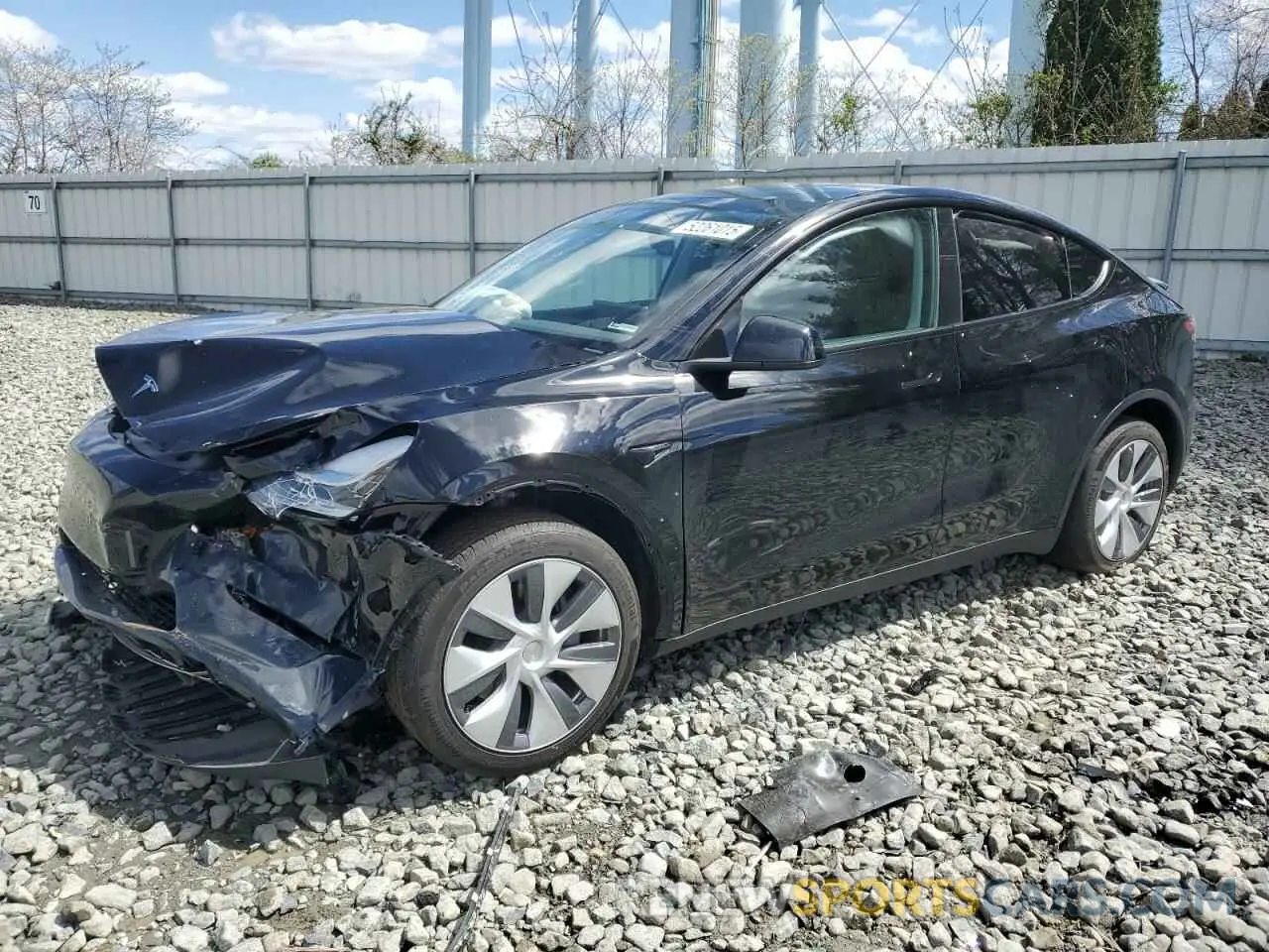 1 Photograph of a damaged car 7SAYGDEE6PA127292 TESLA MODEL Y 2023