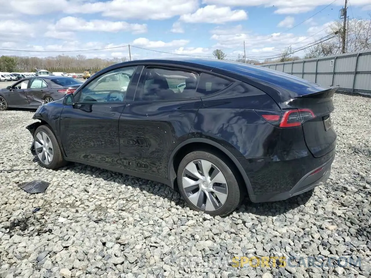 2 Photograph of a damaged car 7SAYGDEE6PA127292 TESLA MODEL Y 2023
