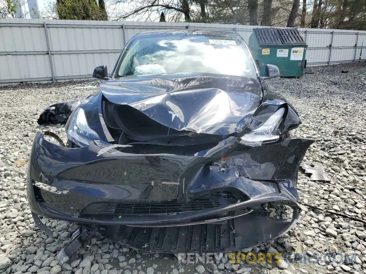 5 Photograph of a damaged car 7SAYGDEE6PA127292 TESLA MODEL Y 2023