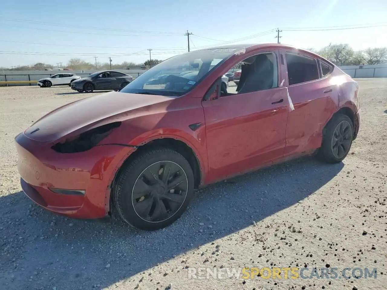 1 Photograph of a damaged car 7SAYGDEE6PA141189 TESLA MODEL Y 2023