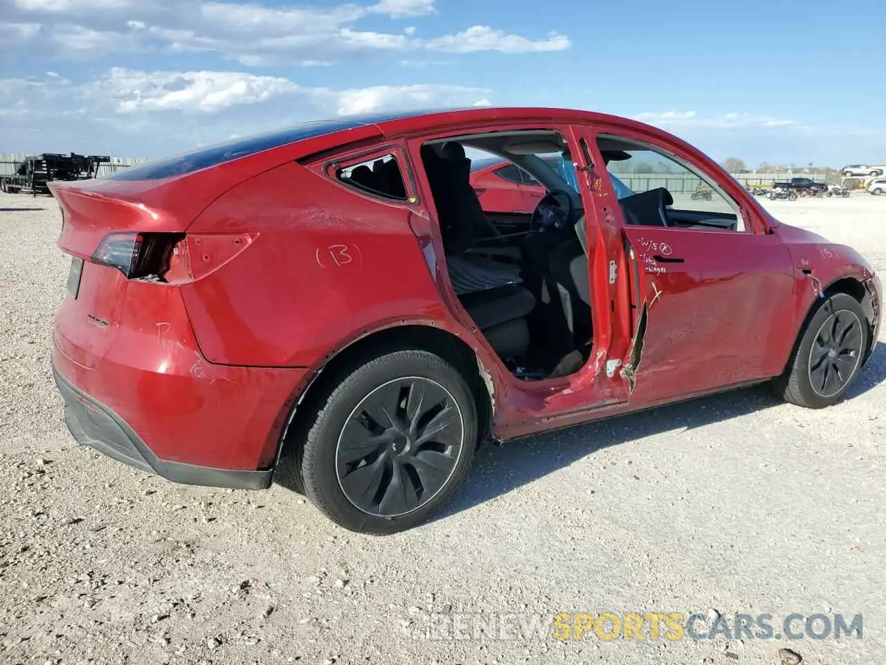 3 Photograph of a damaged car 7SAYGDEE6PA141189 TESLA MODEL Y 2023