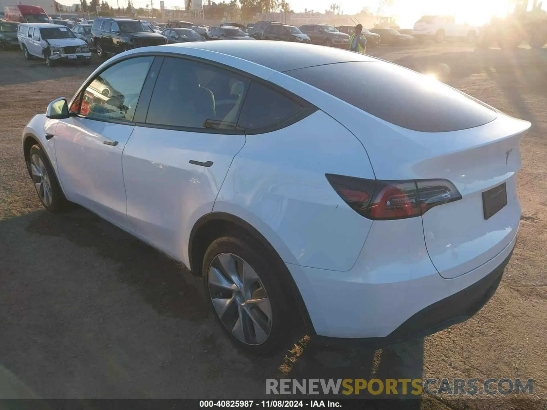 3 Photograph of a damaged car 7SAYGDEE6PA141709 TESLA MODEL Y 2023