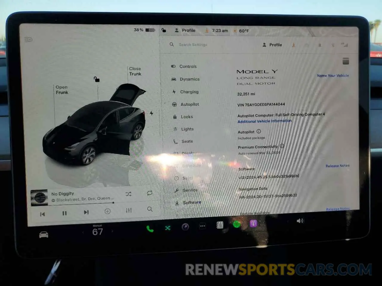 9 Photograph of a damaged car 7SAYGDEE6PA144044 TESLA MODEL Y 2023