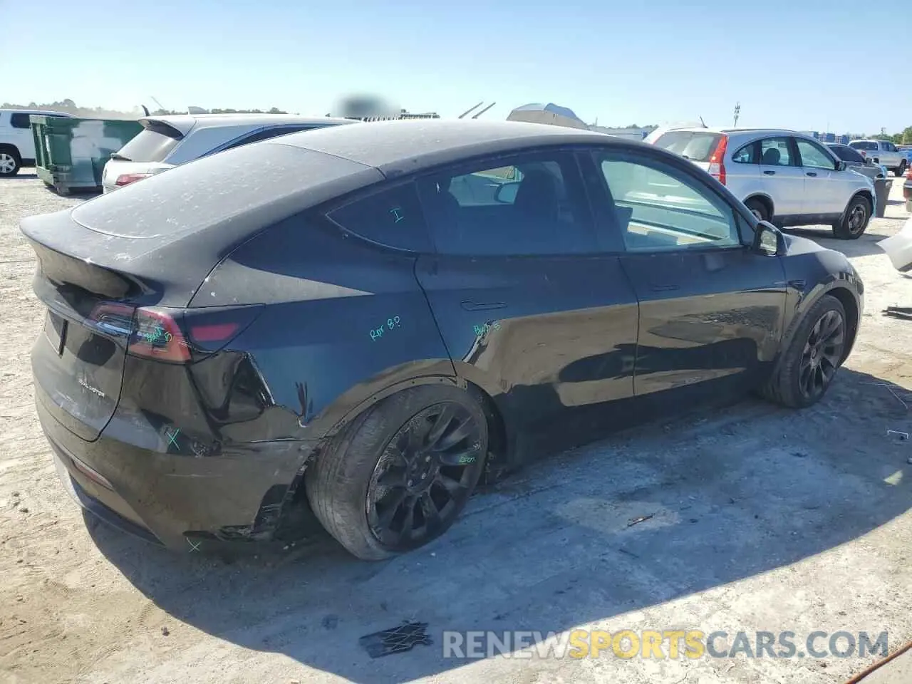 3 Photograph of a damaged car 7SAYGDEE6PA154153 TESLA MODEL Y 2023