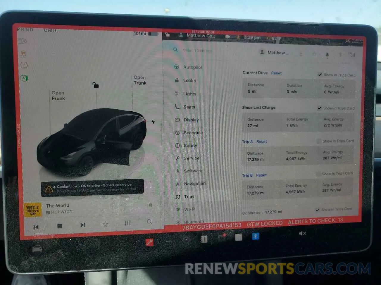 9 Photograph of a damaged car 7SAYGDEE6PA154153 TESLA MODEL Y 2023