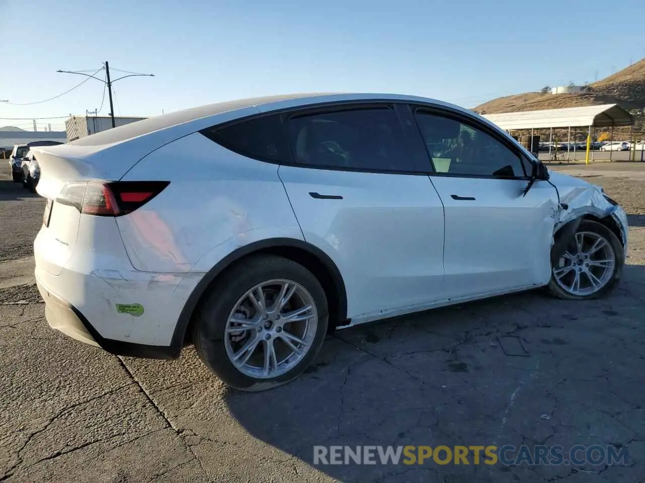 3 Photograph of a damaged car 7SAYGDEE6PA155383 TESLA MODEL Y 2023