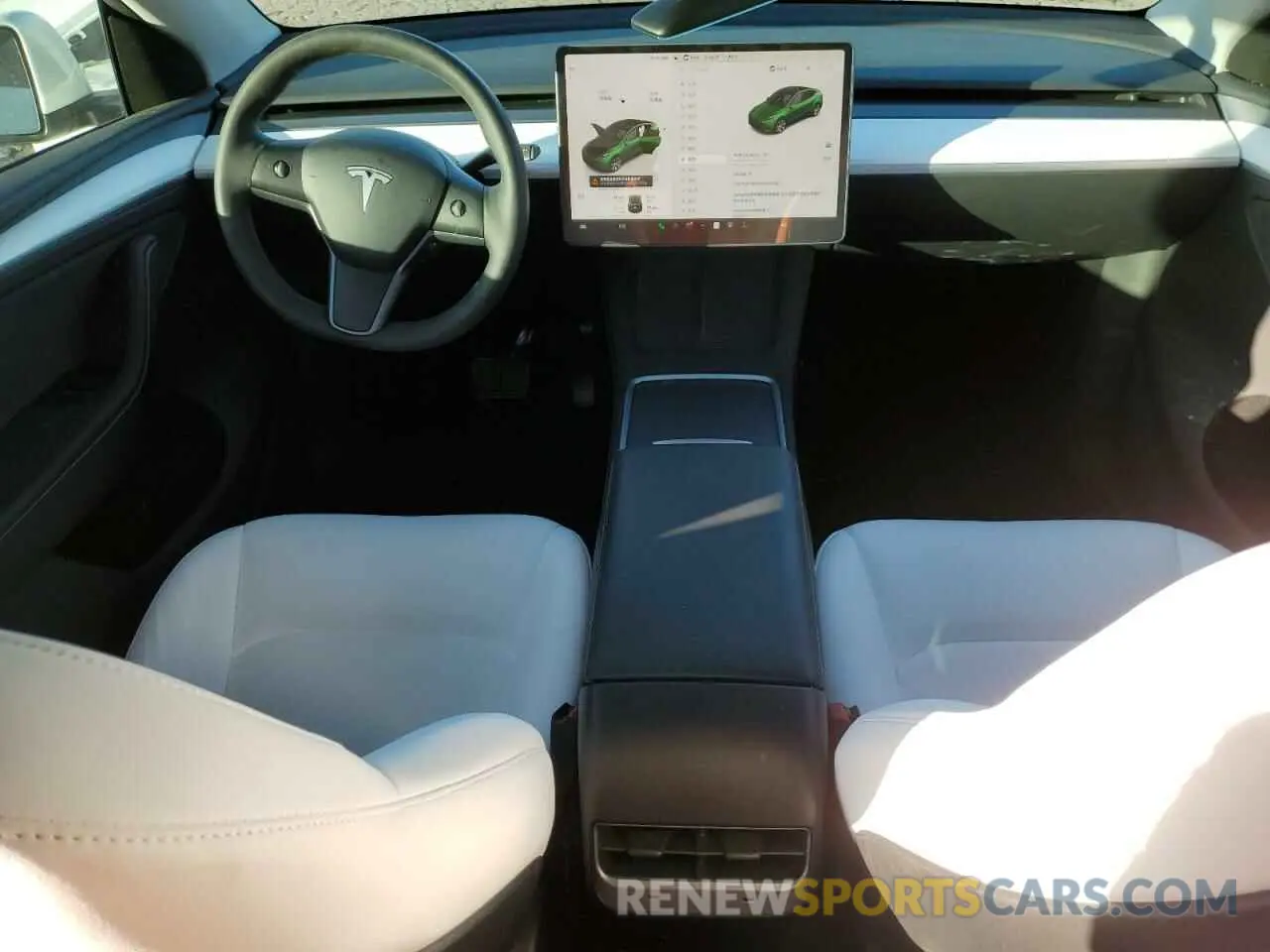8 Photograph of a damaged car 7SAYGDEE6PA155383 TESLA MODEL Y 2023