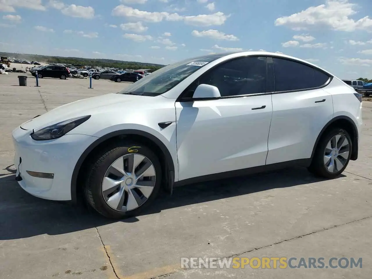 1 Photograph of a damaged car 7SAYGDEE6PA162012 TESLA MODEL Y 2023
