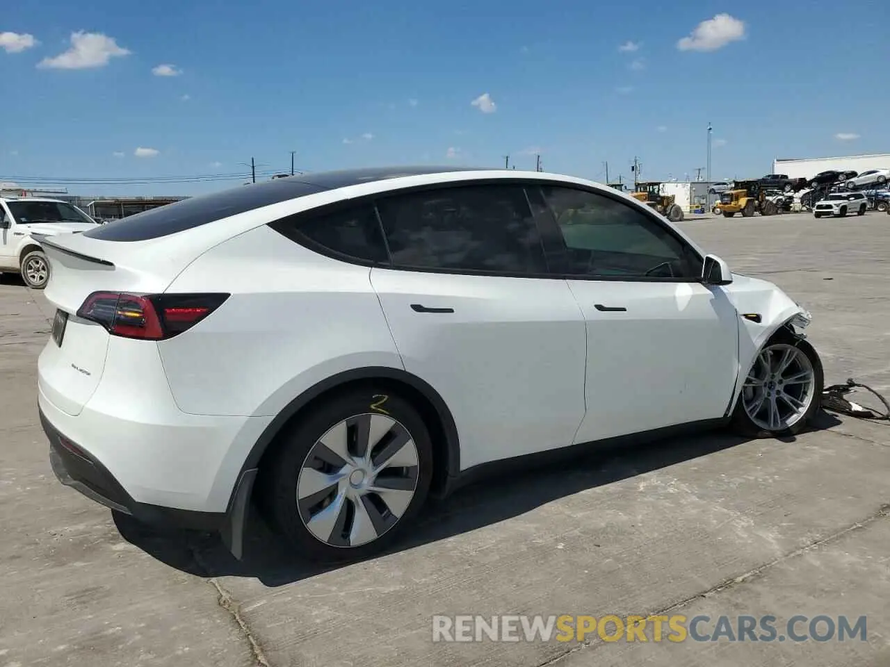 3 Photograph of a damaged car 7SAYGDEE6PA162012 TESLA MODEL Y 2023