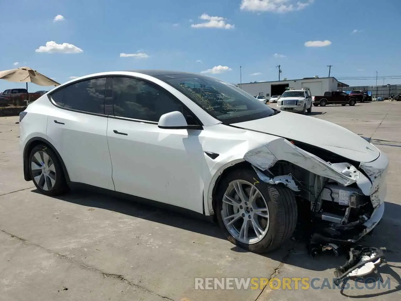 4 Photograph of a damaged car 7SAYGDEE6PA162012 TESLA MODEL Y 2023