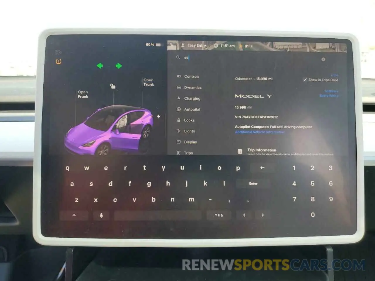 9 Photograph of a damaged car 7SAYGDEE6PA162012 TESLA MODEL Y 2023