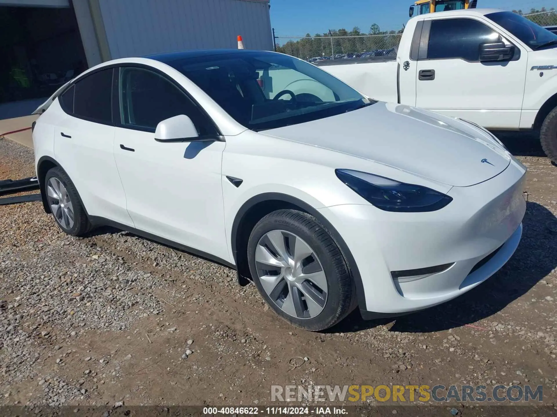 1 Photograph of a damaged car 7SAYGDEE6PA162723 TESLA MODEL Y 2023