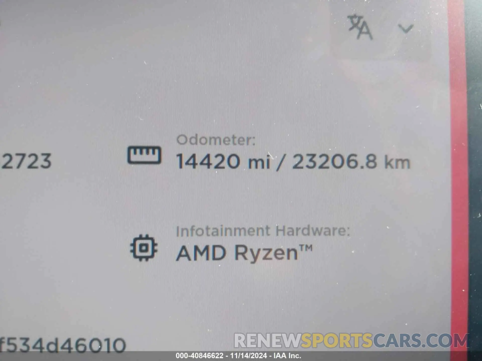 16 Photograph of a damaged car 7SAYGDEE6PA162723 TESLA MODEL Y 2023
