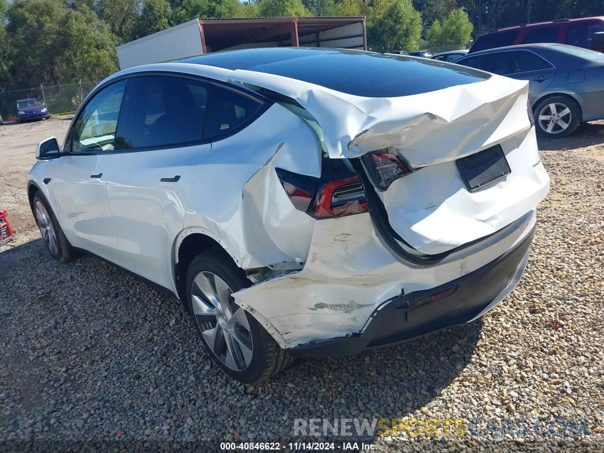 3 Photograph of a damaged car 7SAYGDEE6PA162723 TESLA MODEL Y 2023