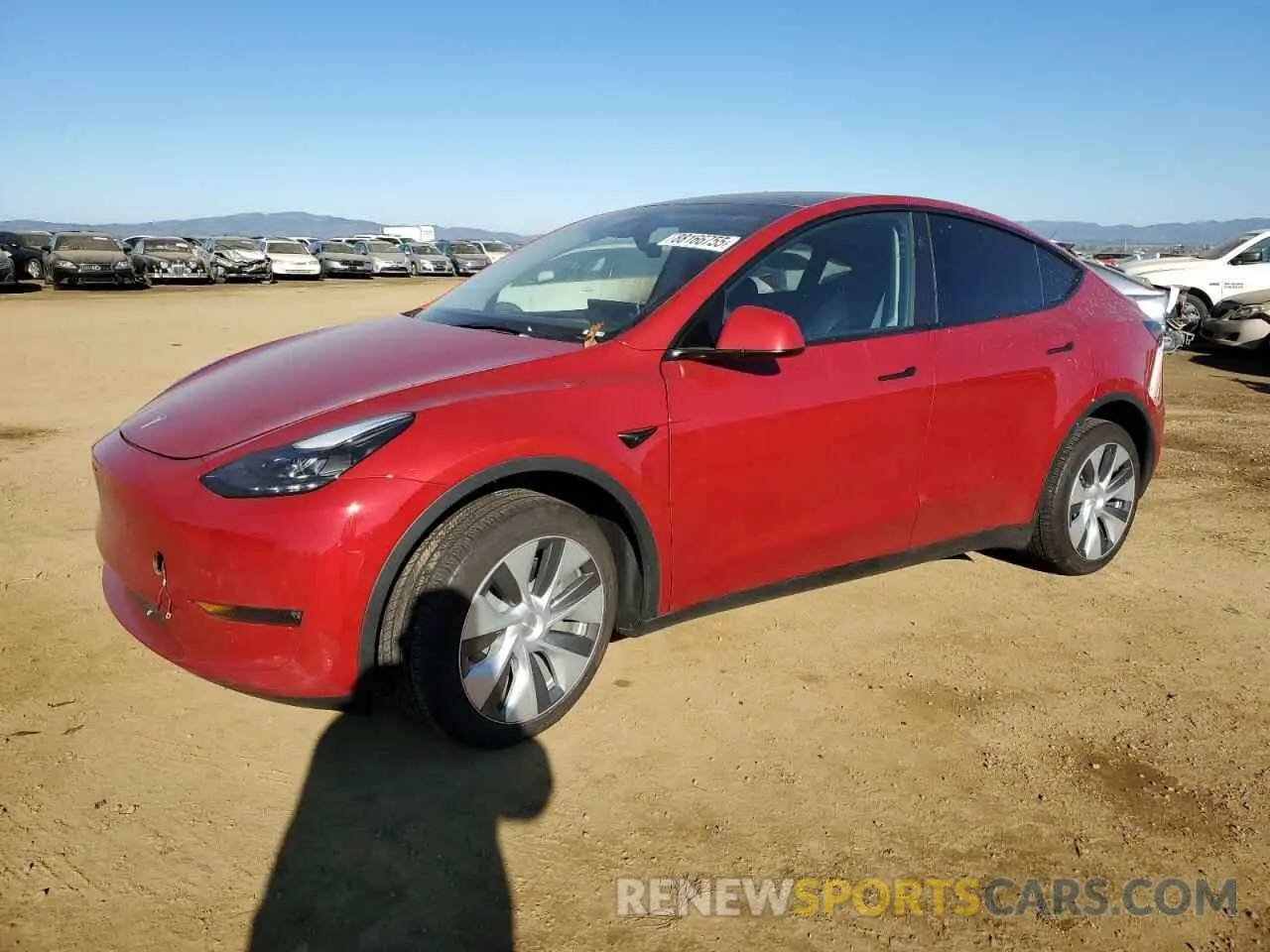 1 Photograph of a damaged car 7SAYGDEE6PA167386 TESLA MODEL Y 2023