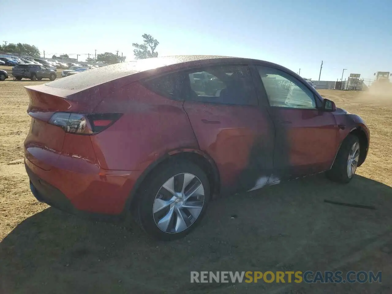 3 Photograph of a damaged car 7SAYGDEE6PA167386 TESLA MODEL Y 2023