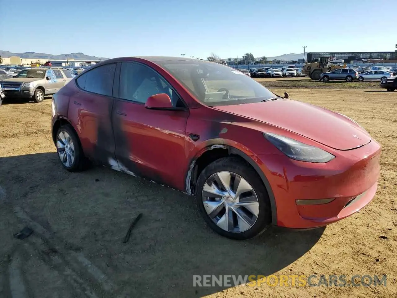 4 Photograph of a damaged car 7SAYGDEE6PA167386 TESLA MODEL Y 2023