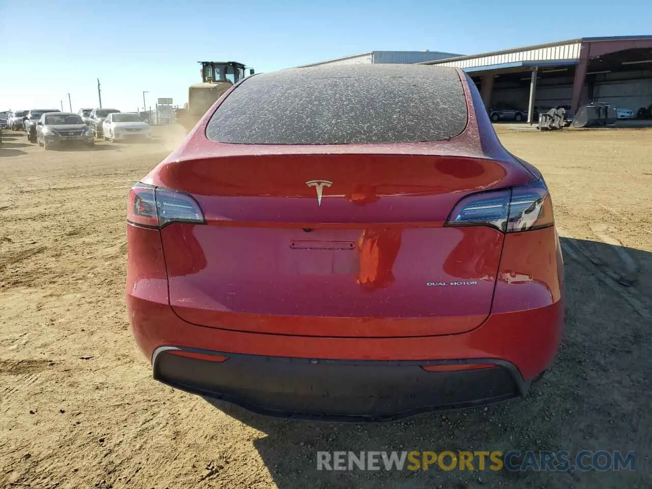 6 Photograph of a damaged car 7SAYGDEE6PA167386 TESLA MODEL Y 2023