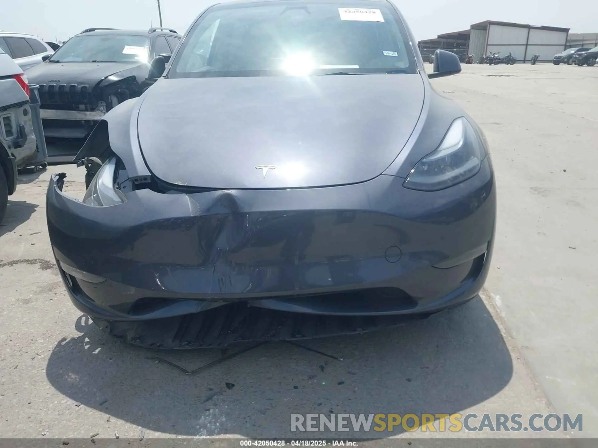 12 Photograph of a damaged car 7SAYGDEE6PA169168 TESLA MODEL Y 2023
