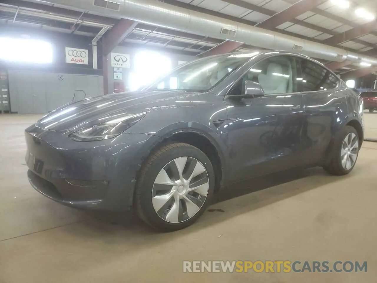 1 Photograph of a damaged car 7SAYGDEE6PA179733 TESLA MODEL Y 2023