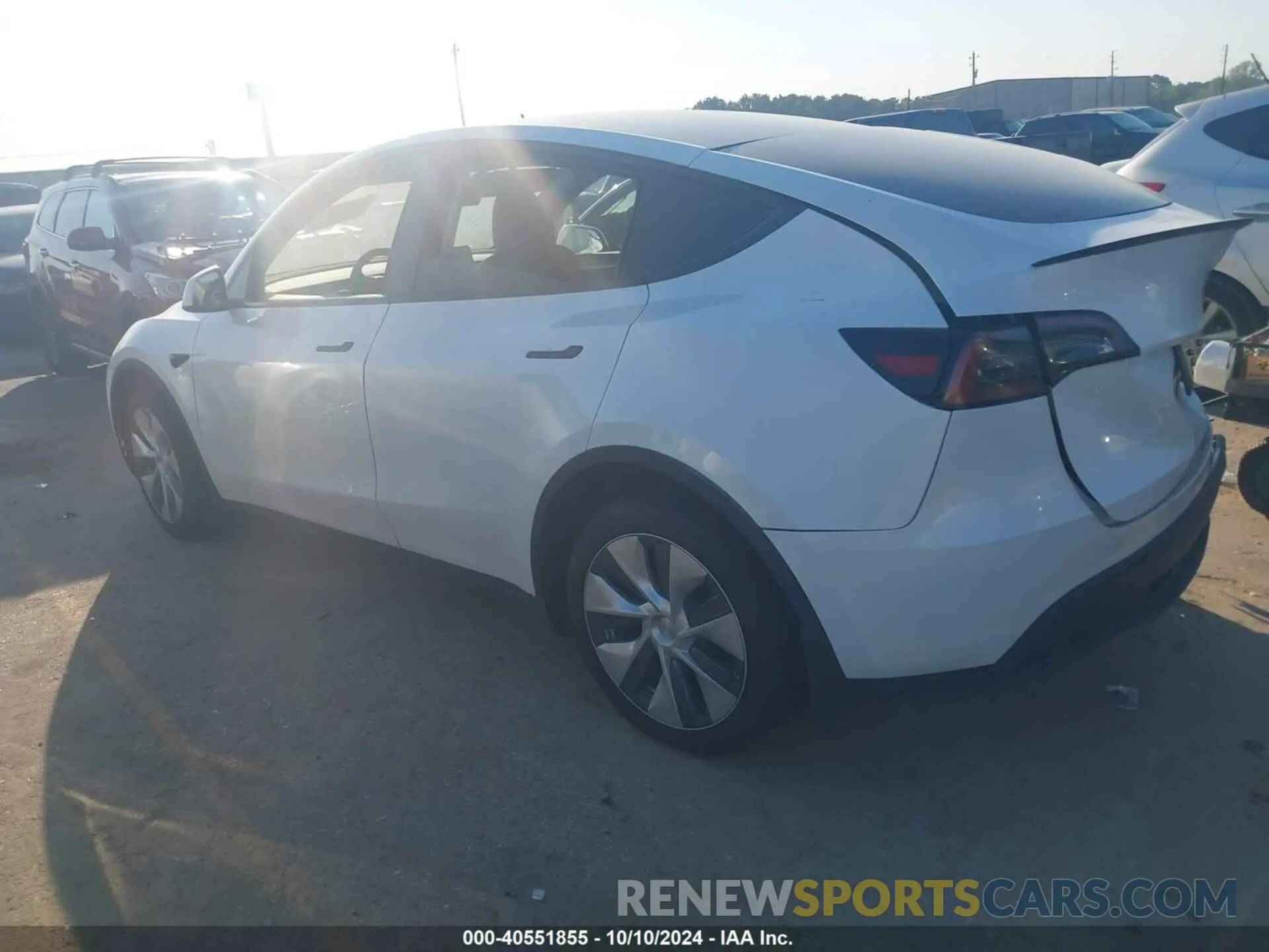 3 Photograph of a damaged car 7SAYGDEE6PA184740 TESLA MODEL Y 2023