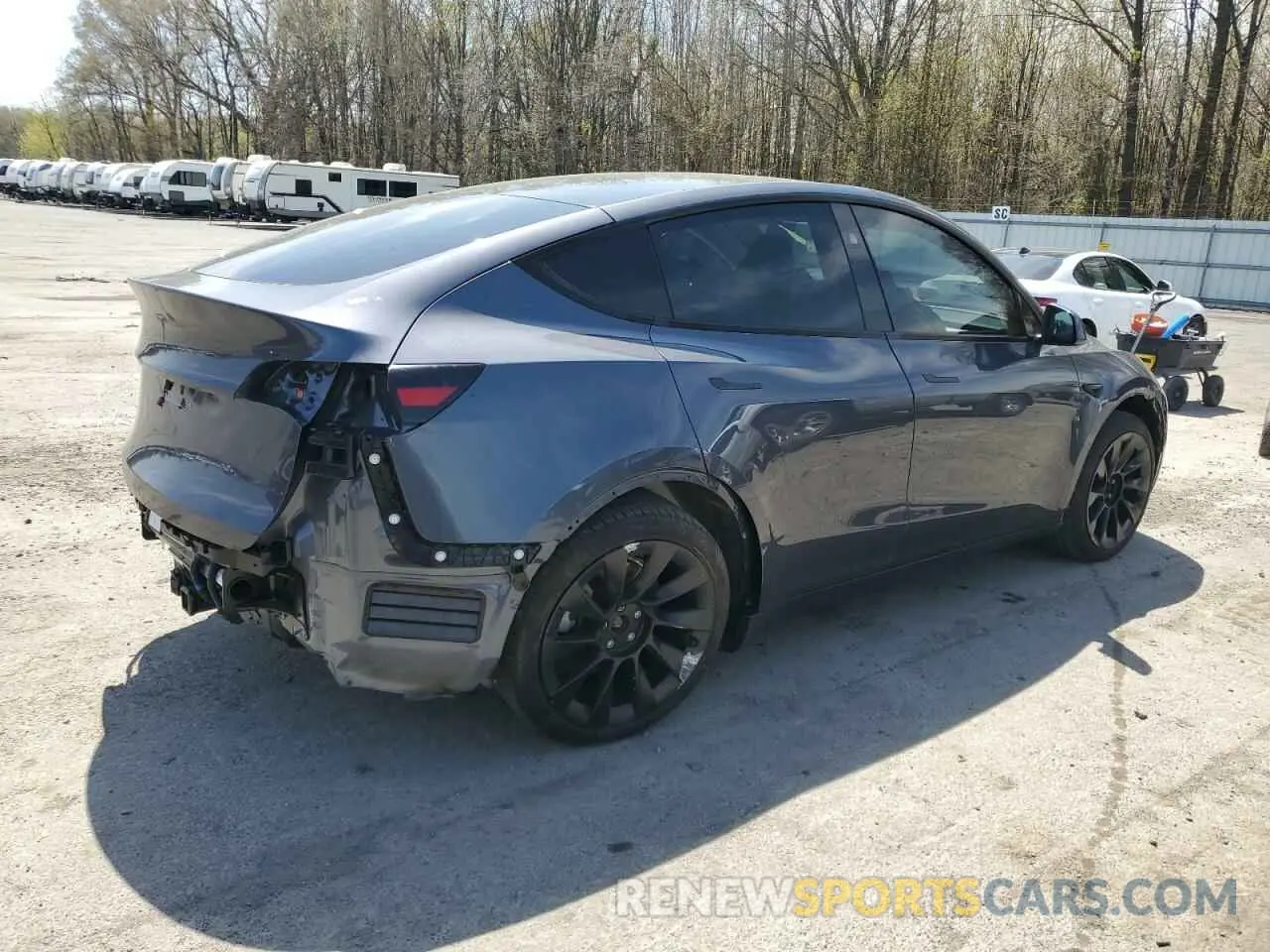 3 Photograph of a damaged car 7SAYGDEE6PA185502 TESLA MODEL Y 2023