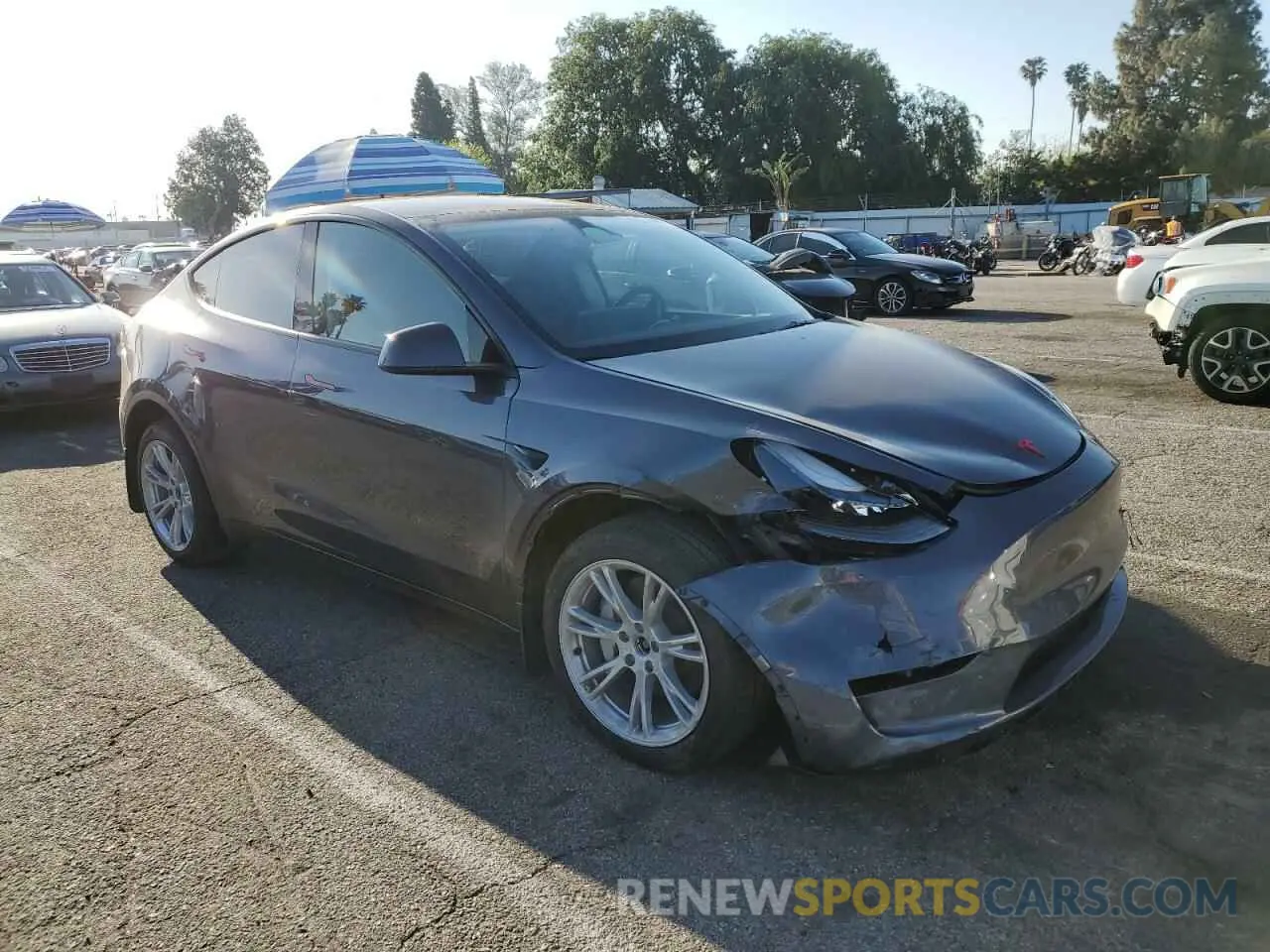 4 Photograph of a damaged car 7SAYGDEE6PA189503 TESLA MODEL Y 2023