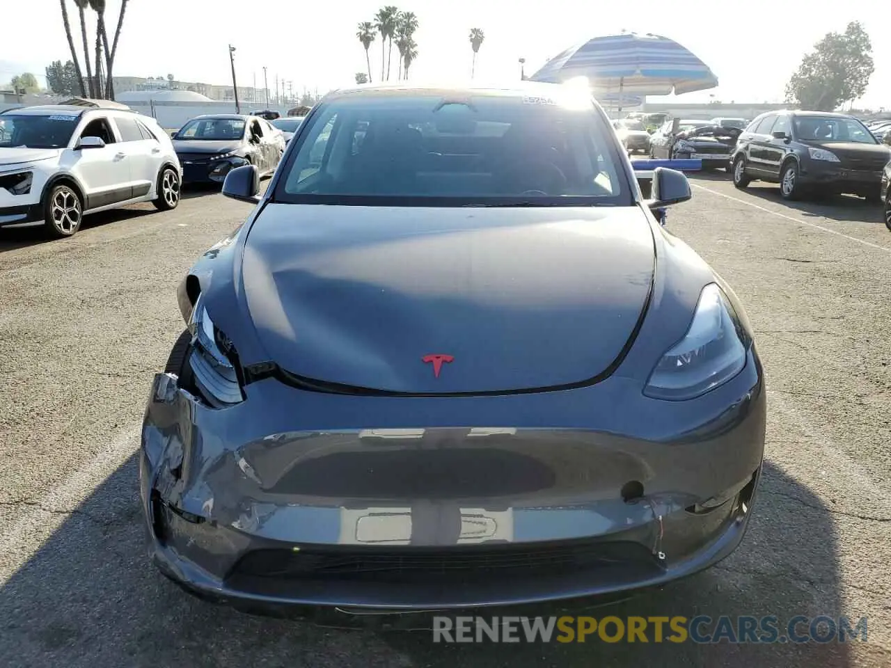 5 Photograph of a damaged car 7SAYGDEE6PA189503 TESLA MODEL Y 2023